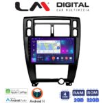 LM Digital - LM ZN4006B GPS Οθόνη OEM Multimedia Αυτοκινήτου για TUCSON 2004 > 2010 (CarPlay/AndroidAuto/BT/GPS/WIFI/GPRS)