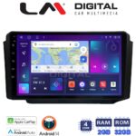LM Digital - LM ZN4013 GPS Οθόνη OEM Multimedia Αυτοκινήτου για Ssangyong Rexton 2002>2006 (CarPlay/AndroidAuto/BT/GPS/WIFI/GPRS)