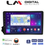 LM Digital - LM ZN4015 GPS Οθόνη OEM Multimedia Αυτοκινήτου για Ssangyong Actyon - Kyron 2006>2015 (CarPlay/AndroidAuto/BT/GPS/WIFI/GPRS)