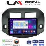 LM Digital - LM ZN4018B GPS Οθόνη OEM Multimedia Αυτοκινήτου για Toyota Rav4 2007 > 2012 (CarPlay/AndroidAuto/BT/GPS/WIFI/GPRS)