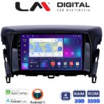 LM Digital - LM ZN4030 GPS Οθόνη OEM Multimedia Αυτοκινήτου για MITSUBISHI ECLIPSE CROSS 2018> (CarPlay/AndroidAuto/BT/GPS/WIFI/GPRS)