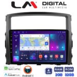 LM Digital - LM ZN4038 GPS Οθόνη OEM Multimedia Αυτοκινήτου για MITSUBISHI PAJERO 2006>2014 (CarPlay/AndroidAuto/BT/GPS/WIFI/GPRS)