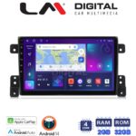 LM Digital - LM ZN4053 GPS Οθόνη OEM Multimedia Αυτοκινήτου για SUZUKI G.VITARA 2005>2015 (CarPlay/AndroidAuto/BT/GPS/WIFI/GPRS)