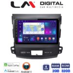 LM Digital - LM ZN4056 GPS Οθόνη OEM Multimedia Αυτοκινήτου για OUTLANDER, C CROSSER,4007 2006>2012 (CarPlay/AndroidAuto/BT/GPS/WIFI/GPRS)