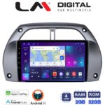 LM Digital - LM ZN4071 GPS Οθόνη OEM Multimedia Αυτοκινήτου για Toyota Rav 4 2001 > 2006 (CarPlay/AndroidAuto/BT/GPS/WIFI/GPRS)