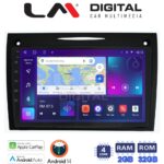 LM Digital - LM ZN4096 GPS Οθόνη OEM Multimedia Αυτοκινήτου για Mercedes SLK (W171) (CarPlay/AndroidAuto/BT/GPS/WIFI/GPRS)