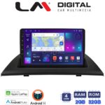 LM Digital - LM ZN4103 GPS Οθόνη OEM Multimedia Αυτοκινήτου για BMW X3 2003 > 2010 (CarPlay/AndroidAuto/BT/GPS/WIFI/GPRS)