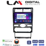 LM Digital - LM ZN4104 GPS Οθόνη OEM Multimedia Αυτοκινήτου για Ford Mondeo 2003 > 2006 (CarPlay/AndroidAuto/BT/GPS/WIFI/GPRS)