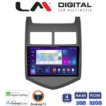 LM Digital - LM ZN4107 GPS Οθόνη OEM Multimedia Αυτοκινήτου για CHEVROLET AVEO 2012> (CarPlay/AndroidAuto/BT/GPS/WIFI/GPRS)
