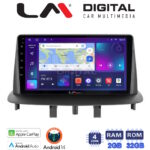 LM Digital - LM ZN4145 GPS Οθόνη OEM Multimedia Αυτοκινήτου για RENAULT MEGANE3 (CarPlay/AndroidAuto/BT/GPS/WIFI/GPRS)