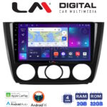 LM Digital - LM ZN4170 GPS Οθόνη OEM Multimedia Αυτοκινήτου για BMW σειρά 1 (E81 - E82 - E87 -E88) (CarPlay/AndroidAuto/BT/GPS/WIFI/GPRS)
