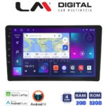 LM Digital - LM ZN4202 GPS Οθόνη OEM Multimedia Αυτοκινήτου για Jeep 2007> (CarPlay/AndroidAuto/BT/GPS/WIFI/GPRS)