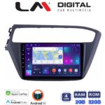 LM Digital - LM ZN4226 GPS Οθόνη OEM Multimedia Αυτοκινήτου για Hyundai i20 2019> (CarPlay/AndroidAuto/BT/GPS/WIFI/GPRS)