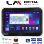 LM Digital - LM ZN4232 GPS Οθόνη OEM Multimedia Αυτοκινήτου για SUZUKI IGNIS 2016> (CarPlay/AndroidAuto/BT/GPS/WIFI/GPRS)