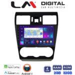 LM Digital - LM ZN4262 GPS Οθόνη OEM Multimedia Αυτοκινήτου για SUBARU IMPREZA-FORESTER 2013> (CarPlay/AndroidAuto/BT/GPS/WIFI/GPRS)