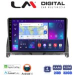 LM Digital - LM ZN4265 GPS Οθόνη OEM Multimedia Αυτοκινήτου για MERCEDES C CLASS (W204) 2007>2011 (CarPlay/AndroidAuto/BT/GPS/WIFI/GPRS)