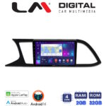 LM Digital - LM ZN4306 GPS Οθόνη OEM Multimedia Αυτοκινήτου για SEAT LEON 2012>  (CarPlay/AndroidAuto/BT/GPS/WIFI/GPRS)