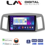 LM Digital - LM ZN4307 GPS Οθόνη OEM Multimedia Αυτοκινήτου για Jeep Grand Cherokee 2004 > 2011 (CarPlay/AndroidAuto/BT/GPS/WIFI/GPRS)