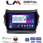 LM Digital - LM ZN4309 GPS Οθόνη OEM Multimedia Αυτοκινήτου για HY SANTA FE 2013 > 2017
HY IX45 (CarPlay/AndroidAuto/BT/GPS/WIFI/GPRS)
