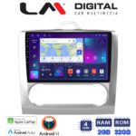 LM Digital - LM ZN4328 GPS Οθόνη OEM Multimedia Αυτοκινήτου για FORD FOCUS 2004>2012 (CarPlay/AndroidAuto/BT/GPS/WIFI/GPRS)