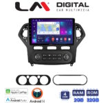 LM Digital - LM ZN4367B GPS Οθόνη OEM Multimedia Αυτοκινήτου για FORD MONDEO 2007 > 2010 (CarPlay/AndroidAuto/BT/GPS/WIFI/GPRS)