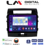 LM Digital - LM ZN4383 GPS Οθόνη OEM Multimedia Αυτοκινήτου για TOYOTA LANDCRUISER 2008>2015   (CarPlay/AndroidAuto/BT/GPS/WIFI/GPRS)