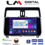 LM Digital - LM ZN4400 GPS Οθόνη OEM Multimedia Αυτοκινήτου για Toytota Land Cruiser 2019> (CarPlay/AndroidAuto/BT/GPS/WIFI/GPRS)