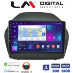 LM Digital - LM ZN4414 GPS Οθόνη OEM Multimedia Αυτοκινήτου για HYUNDAI IX35 2009>2015  (CarPlay/AndroidAuto/BT/GPS/WIFI/GPRS)