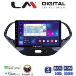 LM Digital - LM ZN4499 GPS Οθόνη OEM Multimedia Αυτοκινήτου για Ford KA 2016 > (CarPlay/AndroidAuto/BT/GPS/WIFI/GPRS)