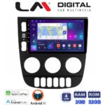 LM Digital - LM ZN4505 GPS Οθόνη OEM Multimedia Αυτοκινήτου για Mercedes ML 1998 > 2005 (CarPlay/AndroidAuto/BT/GPS/WIFI/GPRS)