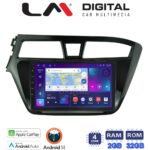 LM Digital - LM ZN4517 GPS Οθόνη OEM Multimedia Αυτοκινήτου για Hyundai i20 2015> (CarPlay/AndroidAuto/BT/GPS/WIFI/GPRS)