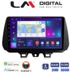 LM Digital - LM ZN4555 GPS Οθόνη OEM Multimedia Αυτοκινήτου για Hyundai Tucson 2019 > 2020 (CarPlay/AndroidAuto/BT/GPS/WIFI/GPRS)