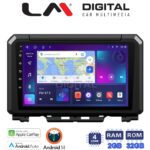 LM Digital - LM ZN4570 GPS Οθόνη OEM Multimedia Αυτοκινήτου για SUZUKI JIMNY 2018> (CarPlay/AndroidAuto/BT/GPS/WIFI/GPRS)