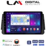 LM Digital - LM ZN4714 GPS Οθόνη OEM Multimedia Αυτοκινήτου για Nissan Micra (K14) 2017> (CarPlay/AndroidAuto/BT/GPS/WIFI/GPRS)