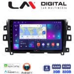 LM Digital - LM ZN4716 GPS Οθόνη OEM Multimedia Αυτοκινήτου για Nissan Navara D23 2016>   (CarPlay/AndroidAuto/BT/GPS/WIFI/GPRS)