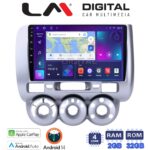 LM Digital - LM ZN4730 GPS Οθόνη OEM Multimedia Αυτοκινήτου για HONDA JAZZ 2002>2009 (CarPlay/AndroidAuto/BT/GPS/WIFI/GPRS)