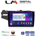 LM Digital - LM ZN4760 GPS Οθόνη OEM Multimedia Αυτοκινήτου για HONDA JAZZ 2013> (CarPlay/AndroidAuto/BT/GPS/WIFI/GPRS)
