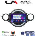 LM Digital - LM ZN4834 GPS Οθόνη OEM Multimedia Αυτοκινήτου για Mini Cooper '07>'14 Clubman 2007 > 2014 (CarPlay/AndroidAuto/BT/GPS/WIFI/GPRS)