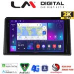 LM Digital - LM ZQ8326 GPS Οθόνη OEM Multimedia Αυτοκινήτου για Renault Express 2023 > (CarPlay/AndroidAuto/BT/GPS/WIFI/GPRS)