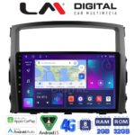 LM Digital - LM ZR8038 GPS Οθόνη OEM Multimedia Αυτοκινήτου για MITSUBISHI PAJERO 2006>2014 (CarPlay/AndroidAuto/BT/GPS/WIFI/GPRS)