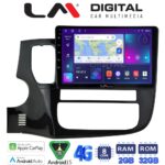 LM Digital - LM ZR8231 GPS Οθόνη OEM Multimedia Αυτοκινήτου για MITSUBISHI OUTLANDER  2013> (CarPlay/AndroidAuto/BT/GPS/WIFI/GPRS)