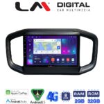 LM Digital - LM ZR8259 GPS Οθόνη OEM Multimedia Αυτοκινήτου για Fiat Strada 2021 >Προσοχή! Δείτε την φίσα του εργοστασιακού μηχανήματος και ενημερώστε το τεχνικό τμήμα πριν την παραγγελία. (CarPlay/AndroidAuto/BT/GPS/WIFI/GPRS)
