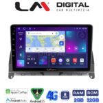 LM Digital - LM ZR8265 GPS Οθόνη OEM Multimedia Αυτοκινήτου για MERCEDES C CLASS (W204) 2007>2011 (CarPlay/AndroidAuto/BT/GPS/WIFI/GPRS)