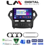 LM Digital - LM ZR8367B GPS Οθόνη OEM Multimedia Αυτοκινήτου για FORD MONDEO 2007 > 2010 (CarPlay/AndroidAuto/BT/GPS/WIFI/GPRS)