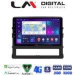 LM Digital - LM ZR8386 GPS Οθόνη OEM Multimedia Αυτοκινήτου για Toyota Land Cruiser 2016 (CarPlay/AndroidAuto/BT/GPS/WIFI/GPRS)