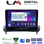 LM Digital - LM ZR8387 GPS Οθόνη OEM Multimedia Αυτοκινήτου για Volvo S40-C30-C70 (CarPlay/AndroidAuto/BT/GPS/WIFI/GPRS)