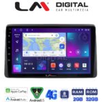 LM Digital - LM ZR8434 GPS Οθόνη OEM Multimedia Αυτοκινήτου για DACIA DUSTER 2019> (CarPlay/AndroidAuto/BT/GPS/WIFI/GPRS)
