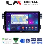 LM Digital - LM ZR8540 GPS Οθόνη OEM Multimedia Αυτοκινήτου για OPEL AGILA - SUZUKI ALTO 2008> (CarPlay/AndroidAuto/BT/GPS/WIFI/GPRS)