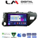 LM Digital - LM ZR8588 GPS Οθόνη OEM Multimedia Αυτοκινήτου για TOYOTA HILUX 2017>   (CarPlay/AndroidAuto/BT/GPS/WIFI/GPRS)