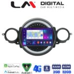 LM Digital - LM ZR8834 GPS Οθόνη OEM Multimedia Αυτοκινήτου για Mini Cooper '07>'14 Clubman 2007 > 2014 (CarPlay/AndroidAuto/BT/GPS/WIFI/GPRS)